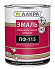 ЛАКРА Эмаль ПФ-115 черная 1,9 кг.
